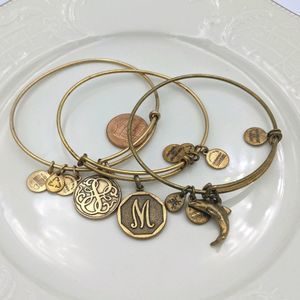Alex and Ani Rafaleian Silver Set of 3 Bracelets